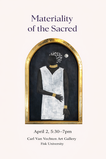 Materiality of the Sacred poster